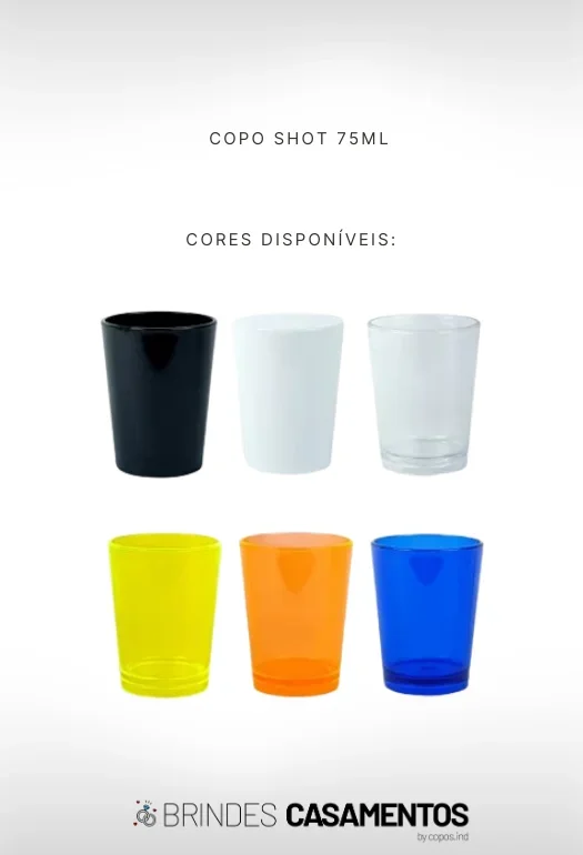 Copo Shot - Pinguinha Personalizado