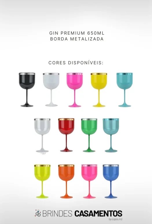 Ta&ccedil;a de Gin Personalizada