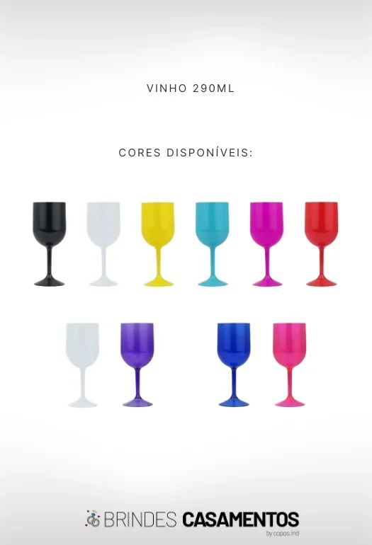 Ta&ccedil;a de Vinho Personalizado
